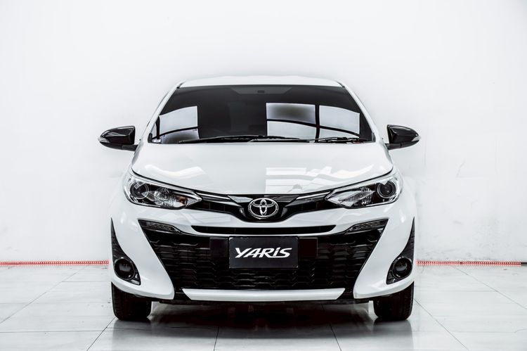 Toyota Yaris 2019 1.2 G Sedan เบนซิน ไม่ติดแก๊ส เกียร์อัตโนมัติ ขาว รูปที่ 4