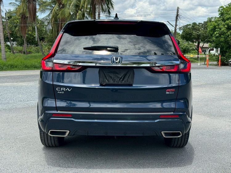 Honda CR-V 2023 2.0 eHEV RS 4WD Utility-car ไฮบริด ไม่ติดแก๊ส เกียร์อัตโนมัติ น้ำเงิน รูปที่ 4