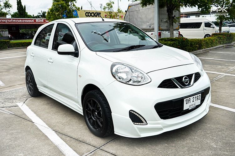 Nissan March 2020 1.2 E Sedan เบนซิน ไม่ติดแก๊ส เกียร์อัตโนมัติ ขาว รูปที่ 3