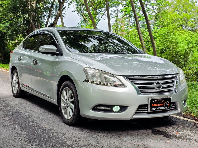 Nissan Sylphy 2012 1.8 V Sedan เบนซิน ไม่ติดแก๊ส เกียร์อัตโนมัติ บรอนซ์เงิน รูปที่ 2