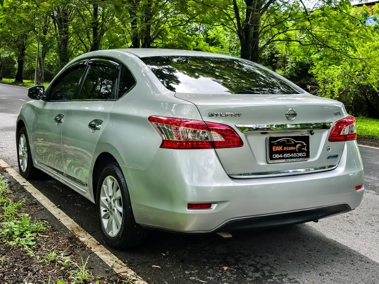 Nissan Sylphy 2012 1.8 V Sedan เบนซิน ไม่ติดแก๊ส เกียร์อัตโนมัติ บรอนซ์เงิน รูปที่ 4