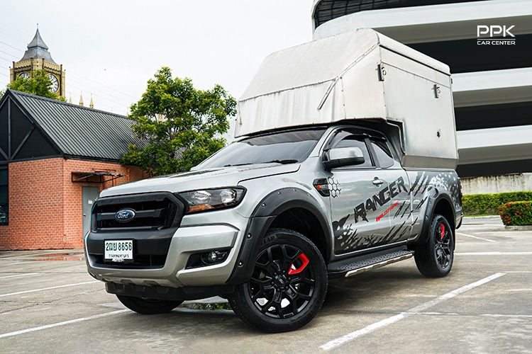 รถ Ford Ranger 2.2 XL สี เทา
