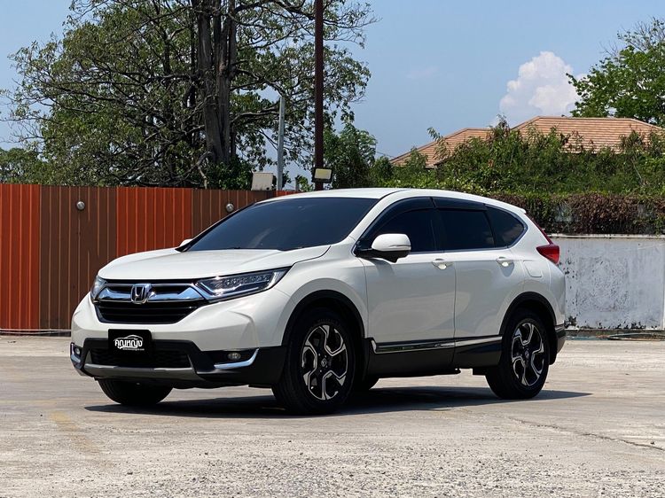 รถ Honda CR-V 2.4 EL 4WD สี ขาว