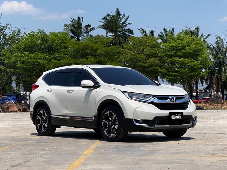Honda CR-V 2018 2.4 EL 4WD Utility-car เบนซิน ไม่ติดแก๊ส เกียร์อัตโนมัติ ขาว รูปที่ 3