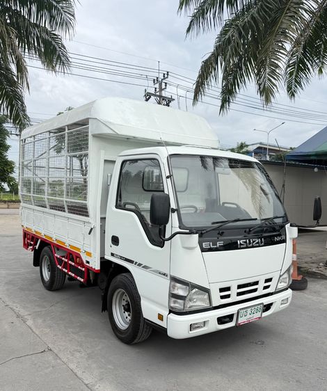 รถ  ISUZU NKR  100 แรง เทอร์โบ รถห้างแท้ (4 ล้อไม่ติดเวลา) ปี 2551  กะบะหลังคาสูง ยาว 3.20 ม.  รูปที่ 2