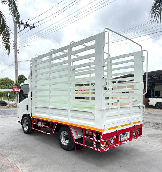 รถ ISUZU NLR 130 แรง ปี 2563  รถห้างแท้  (4 ล้อไม่ติดเวลา)  รุ่นใหม่ ไมล์น้อย กะบะเหล็กคอกสูง ยาว 3.20 ม. รถสวย มือเดียว รูปที่ 4