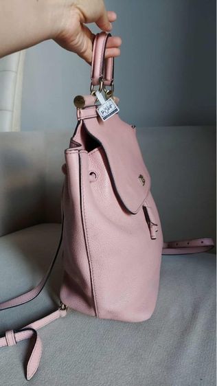 กระเป๋าเป้สะพาย Dolce and Gabbana สีชมพู ของแท้ รูปที่ 4