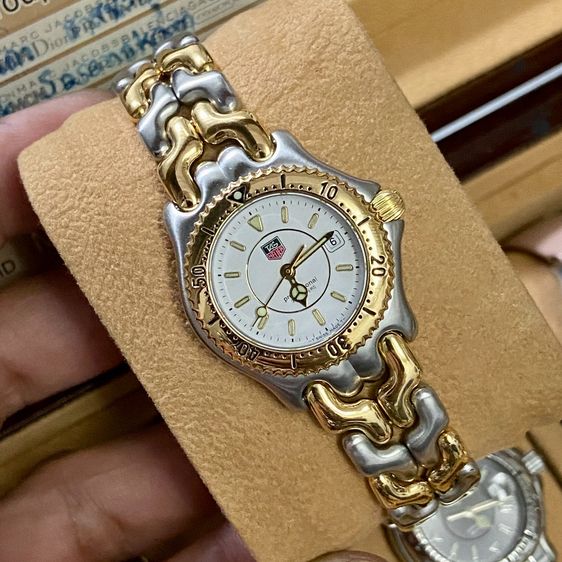Tag Heuer หน้าขาววงแหวน 2กษัตริย์ Lady Size