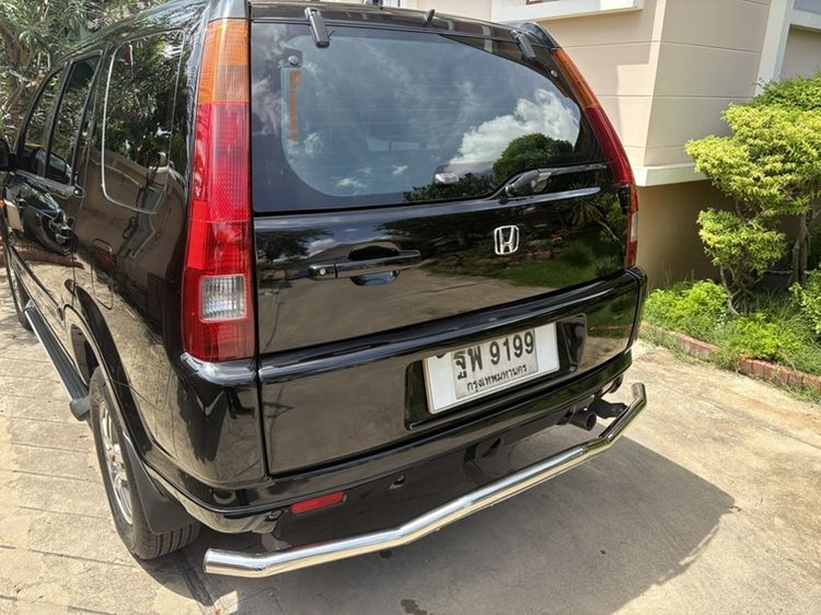 Honda CR-V 2002 2.0 E 4WD Utility-car เบนซิน LPG เกียร์อัตโนมัติ ดำ รูปที่ 2