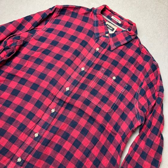 เสื้อเชิ้ต​ Wrangler Size L รูปที่ 4