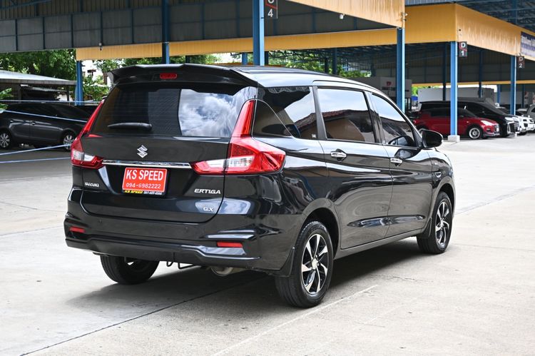Suzuki Ertiga 2021 1.5 GX Utility-car เบนซิน ไม่ติดแก๊ส เกียร์อัตโนมัติ ดำ รูปที่ 4