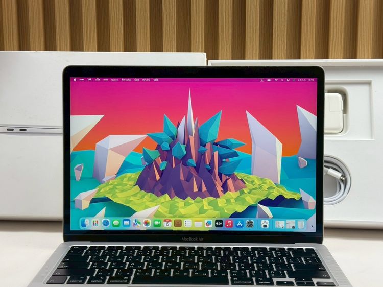 MacBook Air 13-inch 2020 Ram8GB SSD512GB Silver รูปที่ 4