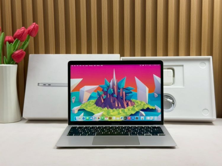 Apple แมค โอเอส 8 กิกะไบต์ อื่นๆ ไม่ใช่ MacBook Air 13-inch 2020 Ram8GB SSD512GB Silver