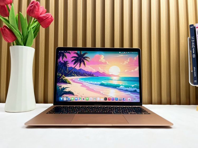 Apple แมค โอเอส 8 กิกะไบต์ อื่นๆ ไม่ใช่ MacBook Air 13-inch M1 2020 Ram8GB SSD256GB Gold 