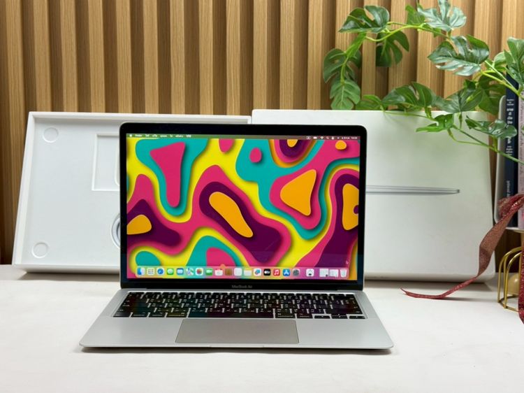Apple แมค โอเอส 8 กิกะไบต์ อื่นๆ ไม่ใช่ MacBook Air 13-inch 2020 Ram8GB SSD512GB Silver
