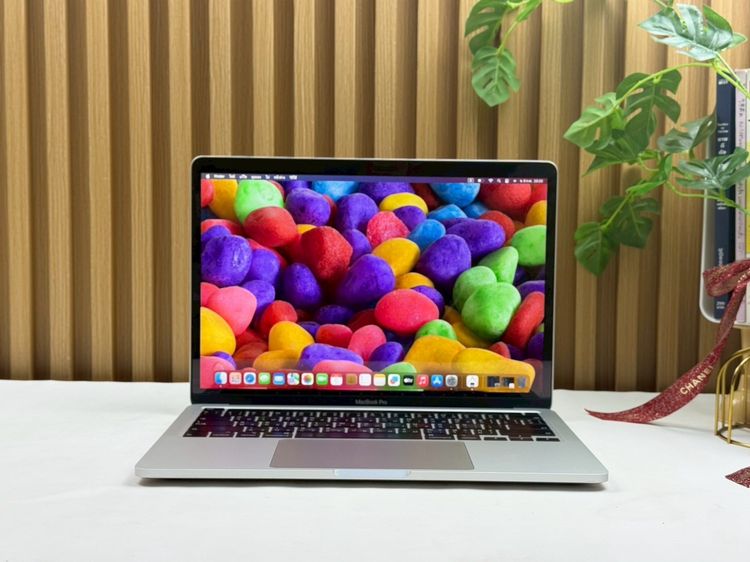 Apple Macbook Pro 13 Inch แมค โอเอส 8 กิกะไบต์ อื่นๆ ไม่ใช่ MacBook Pro (13.3-inch,2020 Two Thunderbolt 3 ports) Ram8GB SSD256GB Silver