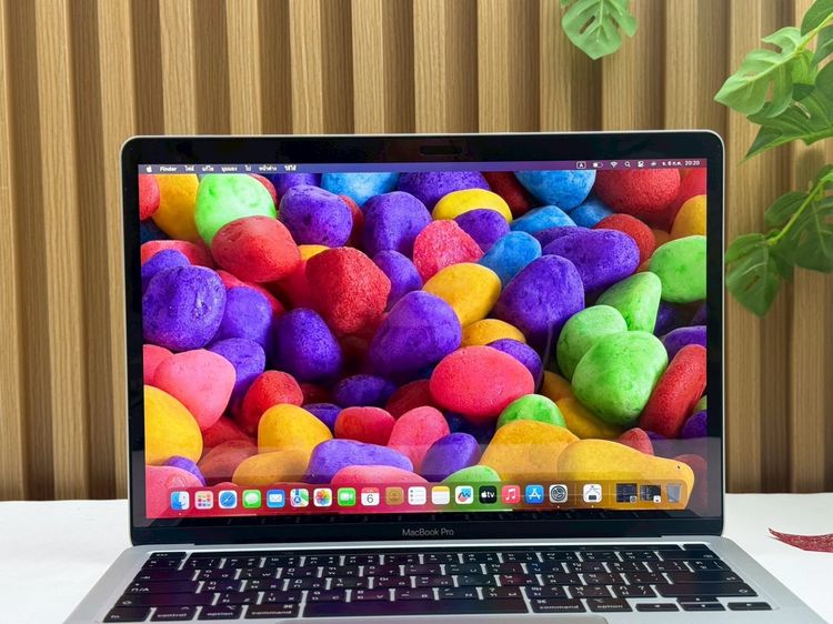 MacBook Pro (13.3-inch,2020 Two Thunderbolt 3 ports) Ram8GB SSD256GB Silver รูปที่ 4