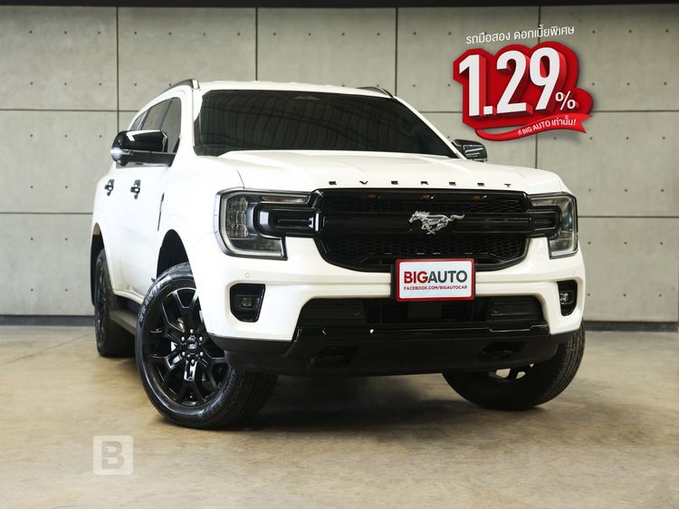 รถ Ford Everest 2.0 Turbo Sport สี ขาว