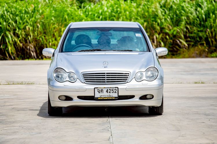 Mercedes-Benz C-Class 2003 C180 Sedan เบนซิน เกียร์อัตโนมัติ เทา รูปที่ 2
