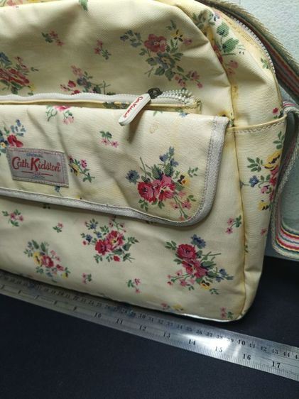 กระเป๋าสะพายข้าง Cath Kidston ลายดอกไม้หวานวินเทจ รุ่น 3-in-1 แยกชิ้นได้ (มือสองสภาพใช้งาน) รูปที่ 7