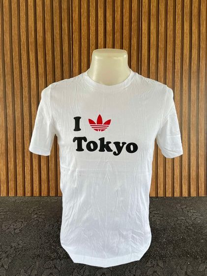 ขาว อื่นๆ แขนสั้น อื่นๆ อื่นๆ เสื้อยืด ADIDAS Japan 🇯🇵 แท้ 💯 size S ขนาด อก 18.5-19 ยาว 26-27 นิ้ว สภาพใหม่มาก ทรงสวย ผ้านิ่มหายากน่าสะสมครับ