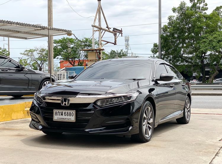 Honda Accord 2019 1.5 Turbo EL Sedan เบนซิน ไม่ติดแก๊ส เกียร์อัตโนมัติ ดำ รูปที่ 3