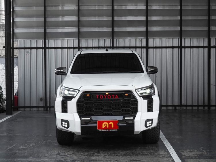 Toyota Hilux Revo 2024 Double Cab 2.4 Mid Prerunner Pickup ดีเซล ไม่ติดแก๊ส เกียร์อัตโนมัติ ขาว รูปที่ 3