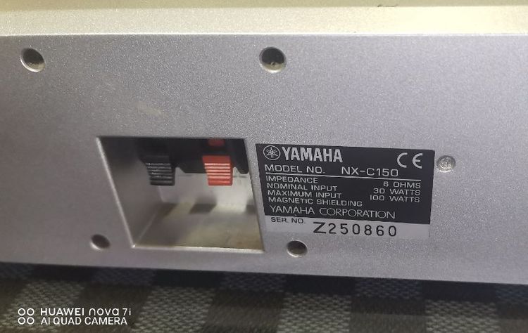 🔊 YAMAHA Center Speaker รุ่น NX-C150 🔊ลำโพงเซ็นเตอร์แท้จาก Yamaha เสียงชัด เคลียร์ทุกบทสนทนา 🎶💰 ราคาเพียง 750 บาท (รวมส่ง)ช📌 เงื่อนไขเก็บปลายทางแจ้งชื่อ-ที่อยู่ได้เ รูปที่ 6