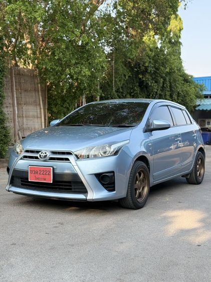 Toyota Yaris 2014 1.2 E Sedan เบนซิน เกียร์อัตโนมัติ ฟ้า รูปที่ 2