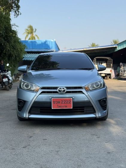 Toyota Yaris 2014 1.2 E Sedan เบนซิน เกียร์อัตโนมัติ ฟ้า รูปที่ 3