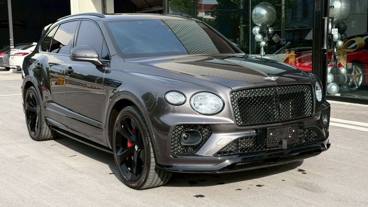 Bentley 2022 Utility-car ปลั๊กอินไฮบริด (PHEV) ไม่ติดแก๊ส เกียร์อัตโนมัติ เทา รูปที่ 2