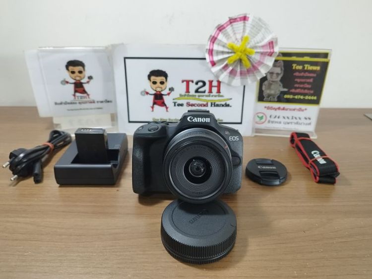 กล้อง Canon R50 พร้อมเลนส์ Rf 18-45 ชัตเตอร์น้อย 1xxx- อปก.ครบ ตามภาพ ใช้งานปกติ ไม่มีตำหนิใดๆราคา 16500-ครับ🙏🙇‍♂️นัดดู ถนน 345บางคูวัด