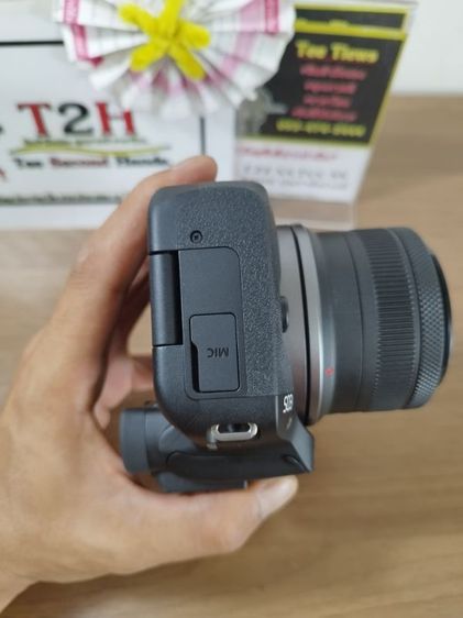 กล้อง Canon R50 พร้อมเลนส์ Rf 18-45 ชัตเตอร์น้อย 1xxx- อปก.ครบ ตามภาพ ใช้งานปกติ ไม่มีตำหนิใดๆราคา 16500-ครับ🙏🙇‍♂️นัดดู ถนน 345บางคูวัด รูปที่ 4