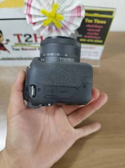 กล้อง Canon R50 พร้อมเลนส์ Rf 18-45 ชัตเตอร์น้อย 1xxx- อปก.ครบ ตามภาพ ใช้งานปกติ ไม่มีตำหนิใดๆราคา 16500-ครับ🙏🙇‍♂️นัดดู ถนน 345บางคูวัด รูปที่ 5