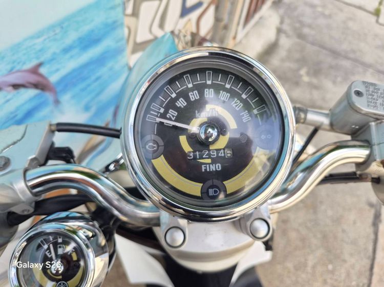 🛵ยังไงก็ขาย Fino-fi ปี 57 เครื่องดี สีสวย สตาร์ทมือ เล่มชุดโอนครบ+เปลี่ยนถ่ายน้ำมันเครื่องฟรี ส่งฟรี 30 กม. รูปที่ 9