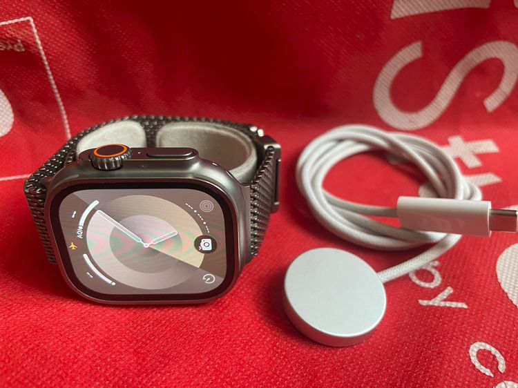 Apple Watch Ultra2 TH สวย Batt100 สายแท้ไทเทเนี่ยม ไม่ลด งดต่อราคา ครับ รูปที่ 2
