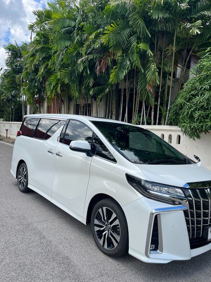 Toyota Alphard 2022 2.5 S C-Package Utility-car เบนซิน NGV เกียร์อัตโนมัติ ขาว