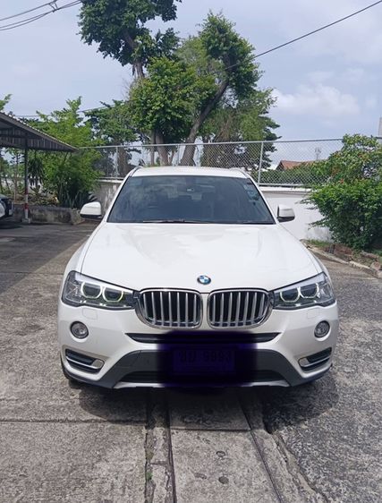 BMW X3 2015 2.0 xDrive20i 4WD Sedan เบนซิน เกียร์อัตโนมัติ ขาว