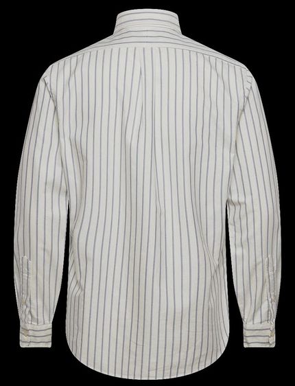 Polo Ralph Lauren Custom Fit Striped Oxford Shirt รูปที่ 8