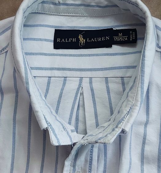 Polo Ralph Lauren Custom Fit Striped Oxford Shirt รูปที่ 3