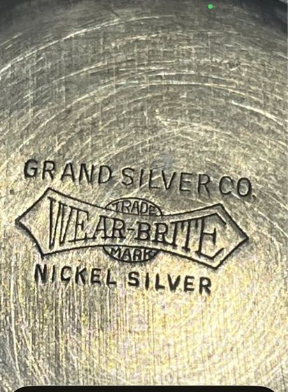 ถ้วยเงินนิกเกิล(Nickel Silver) รูปที่ 5