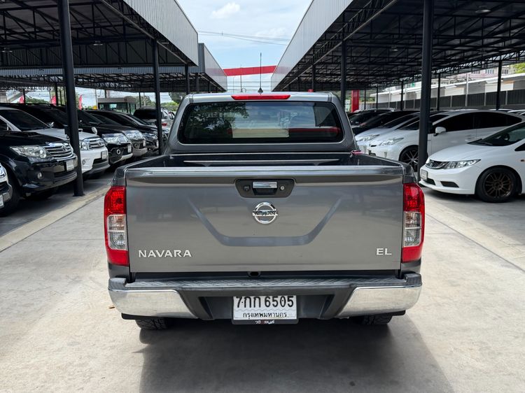 Nissan Navara 2018 2.5 Calibre EL Pickup ดีเซล ไม่ติดแก๊ส เกียร์ธรรมดา เทา รูปที่ 4