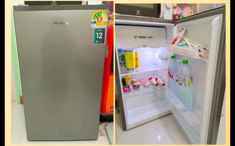 ตู้เย็น Hisense 1 ประตู 95 ลิตร ขนาด 3.4Q รูปที่ 2