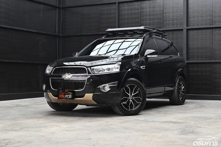 รถ Chevrolet Captiva 2.4 LSX สี ดำ
