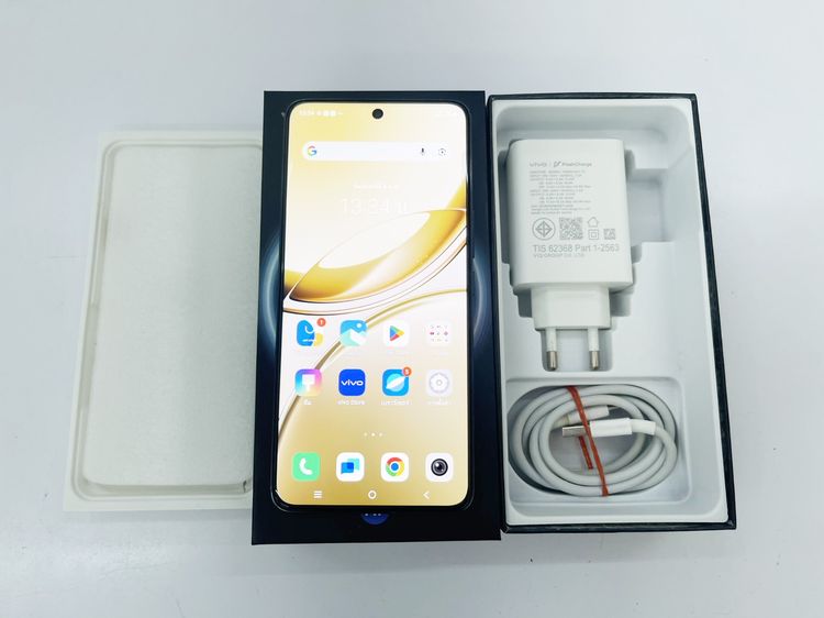 Vivo V50 5G 12+12 256 GB ครบ สภาพสวย สแกนได้ ไม่เคยซ่อม ราคาถูกใจ