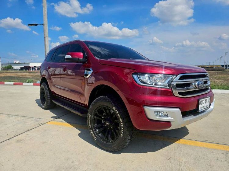Ford 2017 Utility-car ดีเซล เกียร์อัตโนมัติ แดง รูปที่ 3