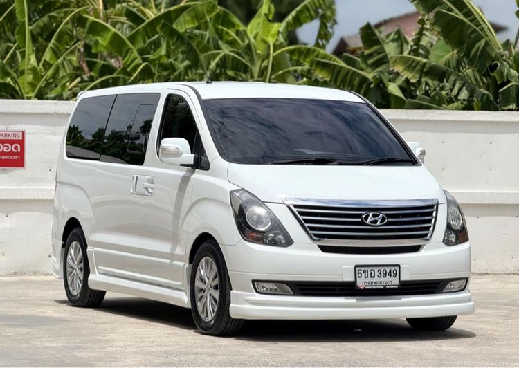 Hyundai Grand Starex 2011 2.5 VIP Van ดีเซล ไม่ติดแก๊ส เกียร์อัตโนมัติ ขาว รูปที่ 3