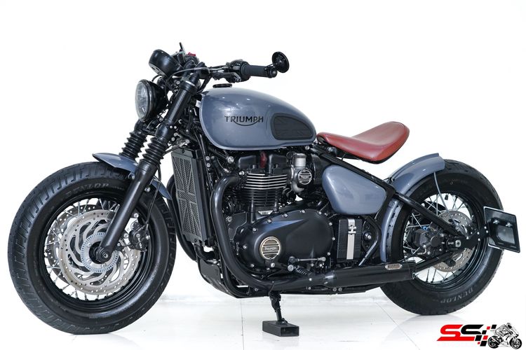 Triumph Bonneville Bobber Black ปี2018 Custom หล่อๆลงตัว ของแต่งเพียบ ราคาเร้าใจ รูปที่ 13