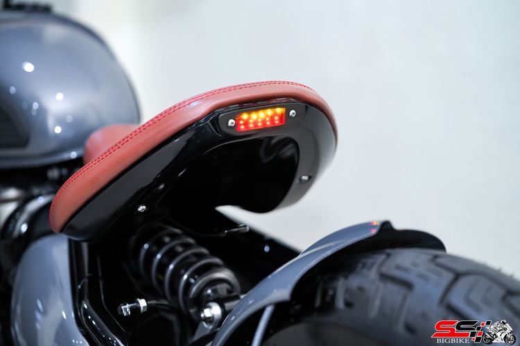 Triumph Bonneville Bobber Black ปี2018 Custom หล่อๆลงตัว ของแต่งเพียบ ราคาเร้าใจ รูปที่ 16