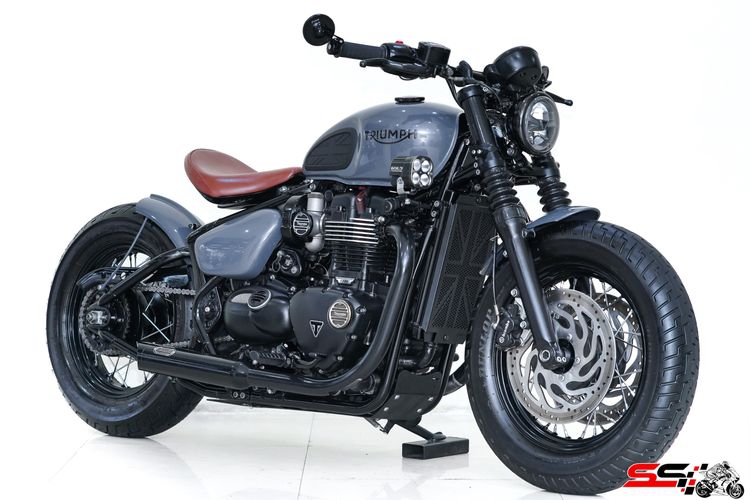 Triumph Bonneville Bobber Black ปี2018 Custom หล่อๆลงตัว ของแต่งเพียบ ราคาเร้าใจ รูปที่ 18